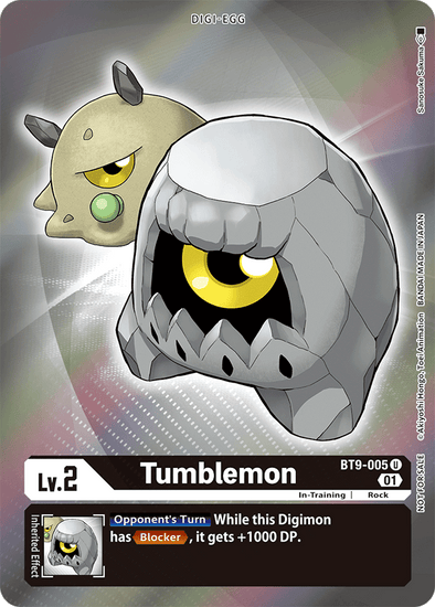Tumblemon (Box Topper) - BT9-005 - Uncommon available at 401 Games Canada