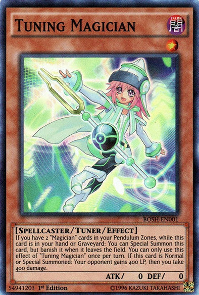 Tuning Magician - BOSH-EN001 - Super Rare - 1st Edition available at 401 Games Canada