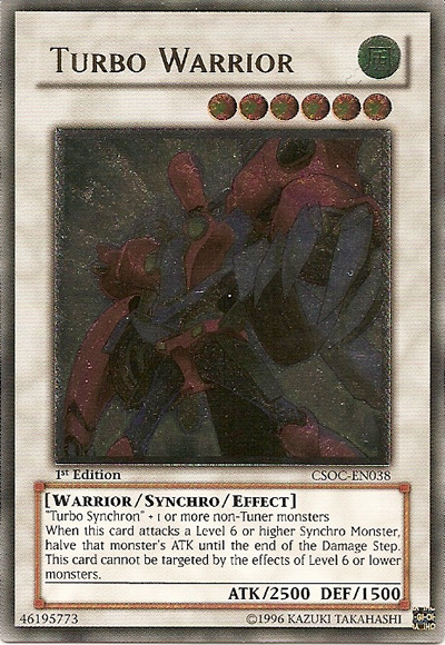 Turbo Warrior - CSOC-EN038 - Ultimate Rare - 1st Edition available at 401 Games Canada