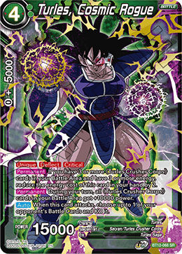 Turles, Cosmic Rogue - BT12-068 - Super Rare available at 401 Games Canada