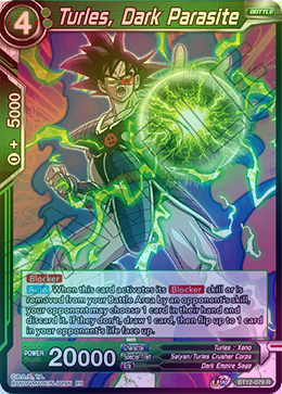 Turles, Dark Parasite - BT12-079 - Rare (FOIL) available at 401 Games Canada