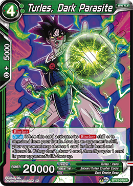 Turles, Dark Parasite - BT12-079 - Rare available at 401 Games Canada