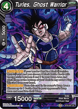 Turles, Ghost Warriror - BT8-097 - Uncommon available at 401 Games Canada