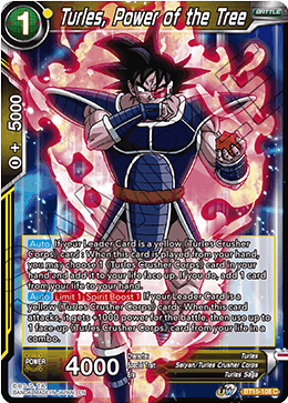 Turles, Power of the Tree - BT15-108 - Common available at 401 Games Canada