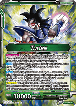 Turles // Turles, Fiendish Force - BT12-056 - Uncommon available at 401 Games Canada