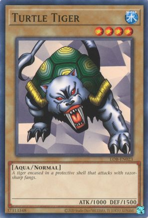 Turtle Tiger - LOB-EN023 - Common - Unlimited Worldwide available at 401 Games Canada