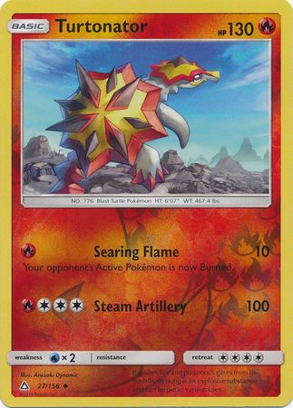 Turtonator - 27/156 - Uncommon - Reverse Holo available at 401 Games Canada