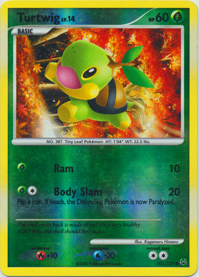 Turtwig - 101/127 - Common - Reverse Holo available at 401 Games Canada