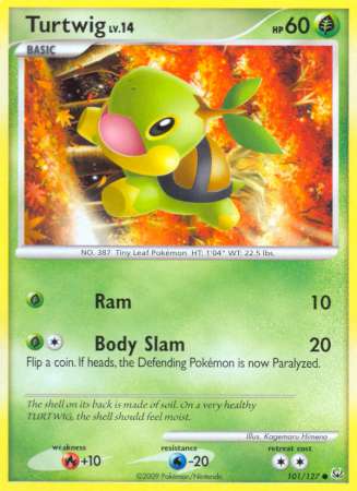 Turtwig - 101/127 - Common available at 401 Games Canada