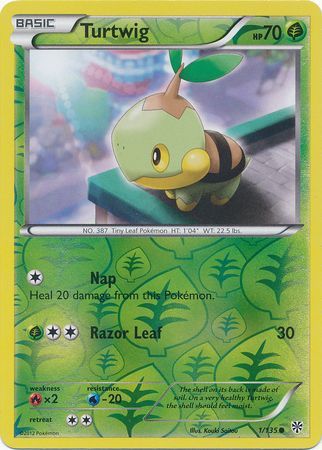 Turtwig - 1/135 - Common - Reverse Holo available at 401 Games Canada
