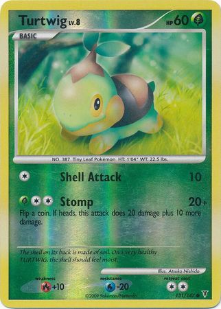 Turtwig - 131/147 - Common - Reverse Holo available at 401 Games Canada