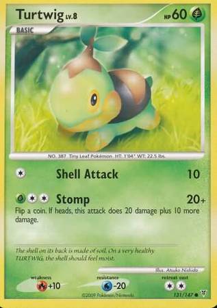 Turtwig - 131/147 - Common available at 401 Games Canada