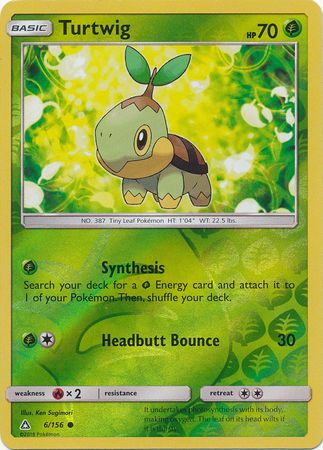 Turtwig - 6/156 - Common - Reverse Holo available at 401 Games Canada