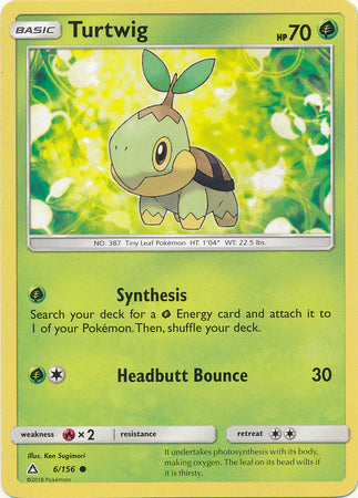 Turtwig - 6/156 - Common available at 401 Games Canada