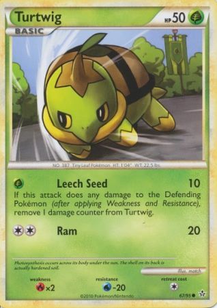 Turtwig - 67/95 - Common available at 401 Games Canada