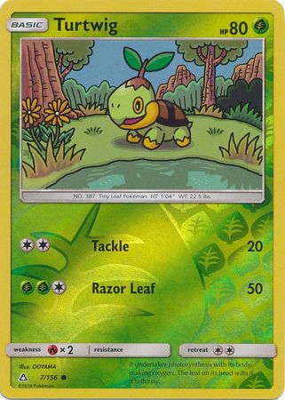 Turtwig - 7/156 - Common - Reverse Holo available at 401 Games Canada