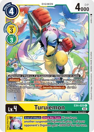 Turuiemon - EX4-025 - Common available at 401 Games Canada