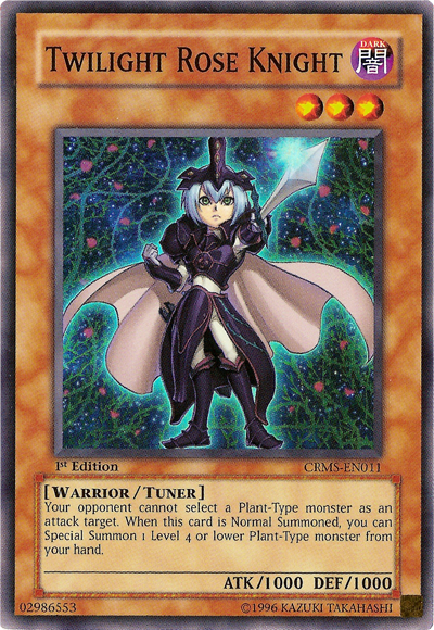 Twilight Rose Knight - CRMS-EN011 - Super Rare - 1st Edition available at 401 Games Canada