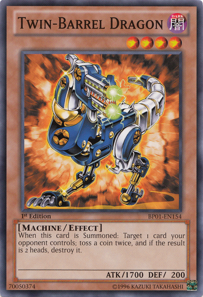 Twin-Barrel Dragon - BP01-EN154 - Common - 1st Edition available at 401 Games Canada