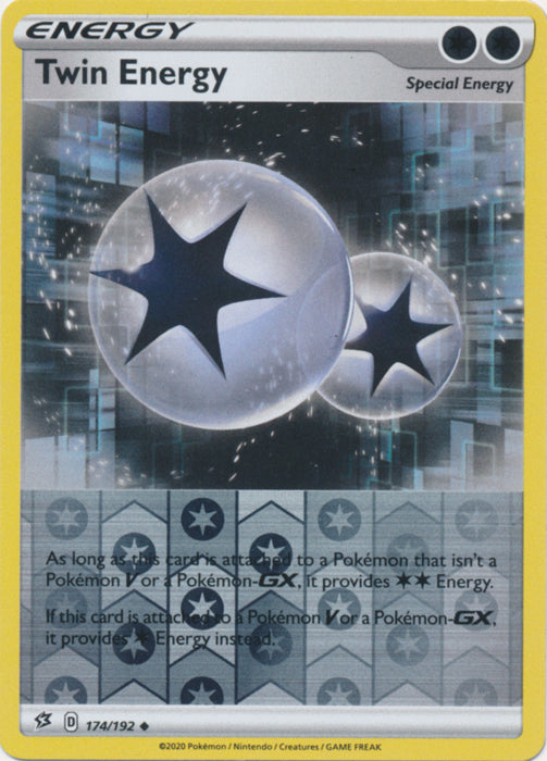 Twin Energy - 174/192 - Uncommon - Reverse Holo available at 401 Games Canada