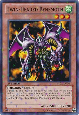 Twin-Headed Behemoth - BP01-EN179 - Starfoil Rare - 1st Edition available at 401 Games Canada