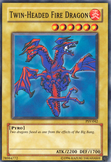 Twin-Headed Fire Dragon - PSV-042 - Common - Unlimited available at 401 Games Canada
