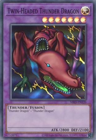 Twin-Headed Thunder Dragon - MRD-EN120 - Super Rare - Unlimited Worldwide available at 401 Games Canada