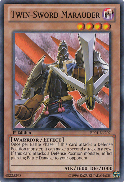 Twin-Sword Marauder - BP01-EN207 - Common - 1st Edition available at 401 Games Canada