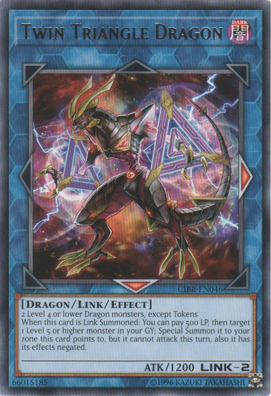 Twin Triangle Dragon - CIBR-EN046 - Rare - Unlimited available at 401 Games Canada