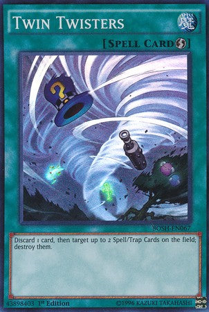 Twin Twisters - BOSH-EN067 - Super Rare - 1st Edition available at 401 Games Canada
