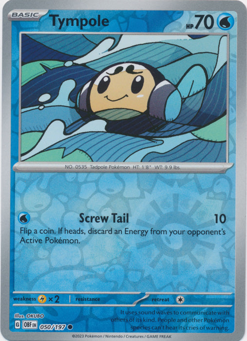 Tympole - 050/197 - Common - Reverse Holo available at 401 Games Canada