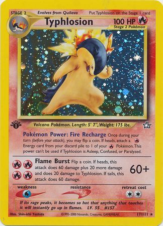 Typhlosion - 17/111 - Holo - 1st Edition available at 401 Games Canada