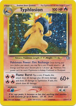 Typhlosion - 17/111 - Holo - Unlimited available at 401 Games Canada