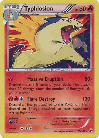 Typhlosion - 20/162 - Alternate Holo - Promo available at 401 Games Canada