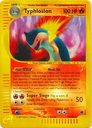 Typhlosion - 28/165 - Holo - Reverse Holo available at 401 Games Canada