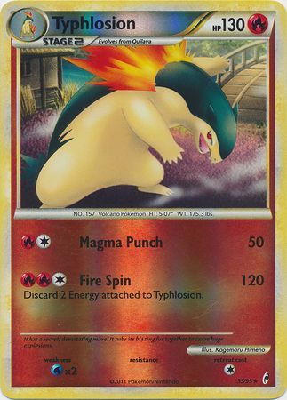 Typhlosion - 35/95 - Rare - Reverse Holo available at 401 Games Canada