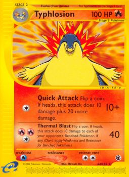 Typhlosion - 64/165 - Rare available at 401 Games Canada