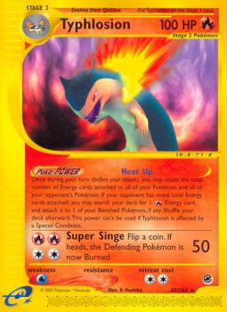 Typhlosion - 65/165 - Rare available at 401 Games Canada