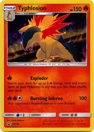 Typhlosion - SM185 - Holo Promo available at 401 Games Canada