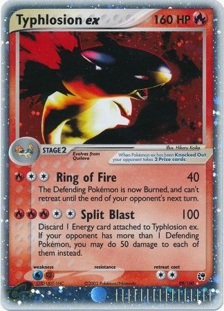 Typhlosion ex - 99/100 - Ultra Rare available at 401 Games Canada