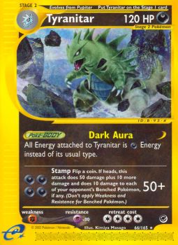 Tyranitar - 66/165 - Rare available at 401 Games Canada