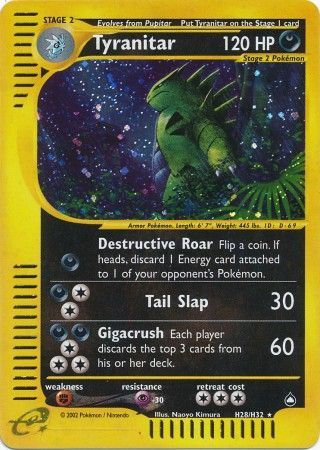 Tyranitar - H28/H32 - Holo available at 401 Games Canada