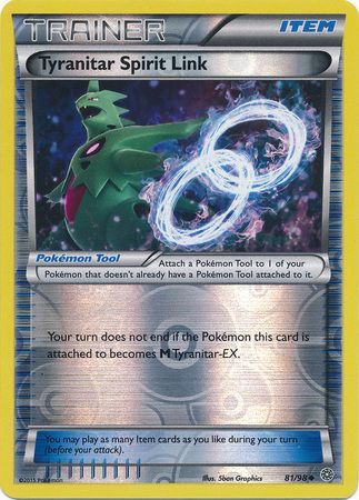 Tyranitar Spirit Link - 81/98 - Uncommon - Reverse Holo available at 401 Games Canada