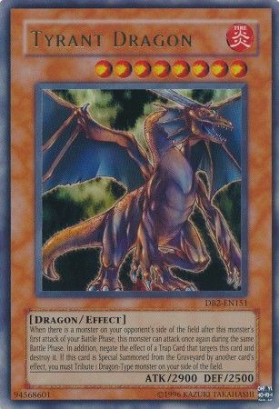 Tyrant Dragon - DB2-EN151 - Ultra Rare available at 401 Games Canada