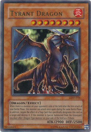 Tyrant Dragon - LOD-034 - Ultra Rare - Unlimited available at 401 Games Canada