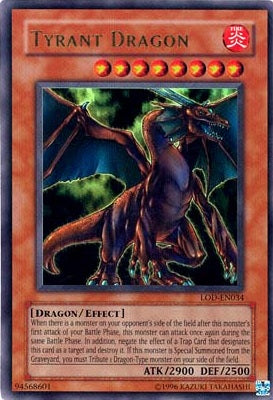 Tyrant Dragon - LOD-EN034 - Ultra Rare - Unlimited Worldwide available at 401 Games Canada