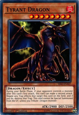 Tyrant Dragon - SS02-ENA07 - Common - 1st Edition available at 401 Games Canada