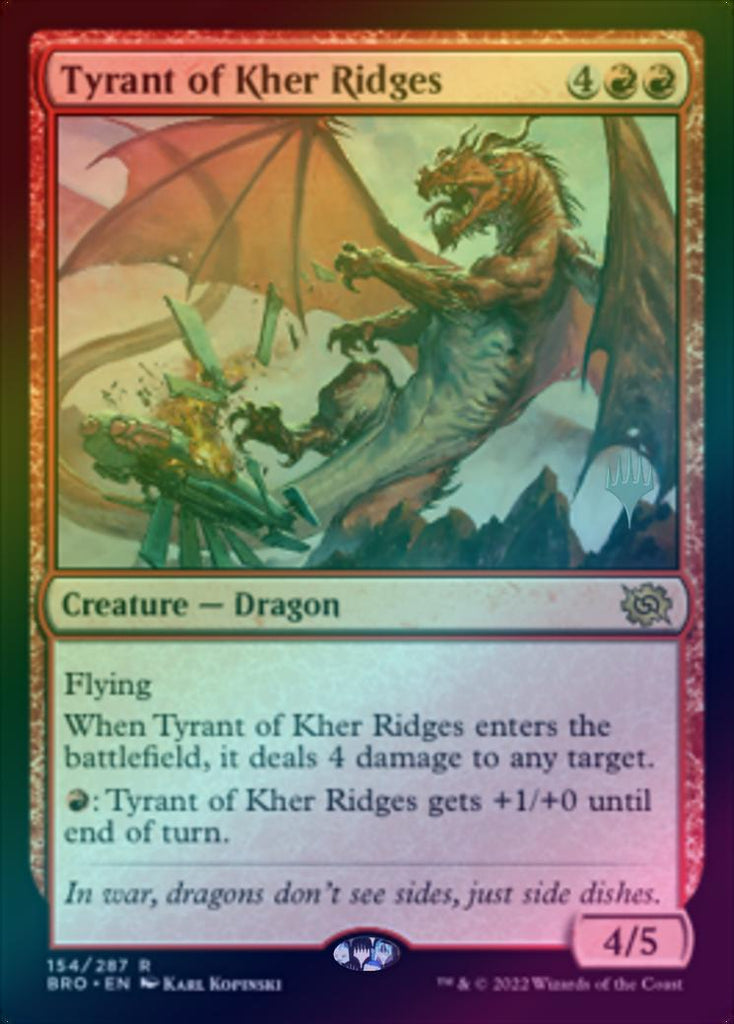 401 Games Canada - Tyrant of Kher Ridges - Promo Pack (Foil) (PBRO)