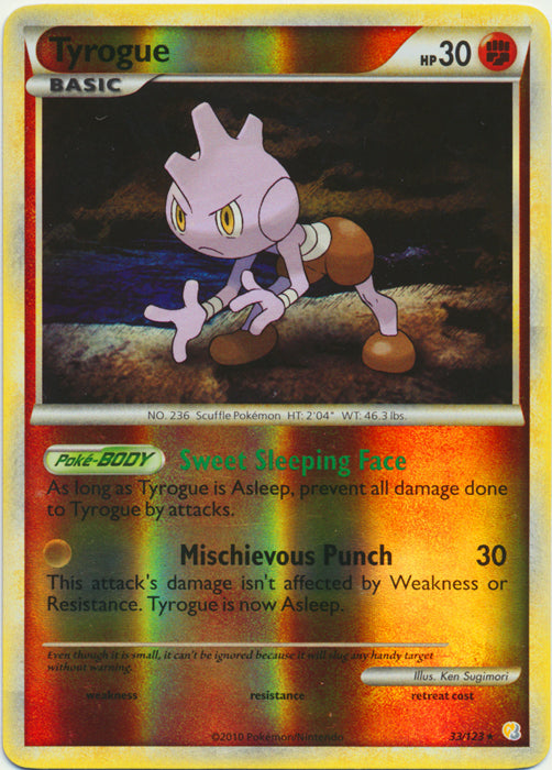 Tyrogue - 33/123 - Rare - Reverse Holo available at 401 Games Canada