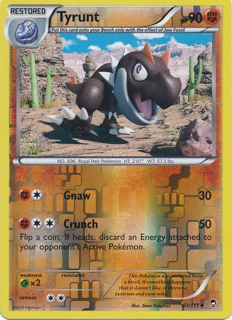 Tyrunt - 61/111 - Uncommon - Reverse Holo available at 401 Games Canada
